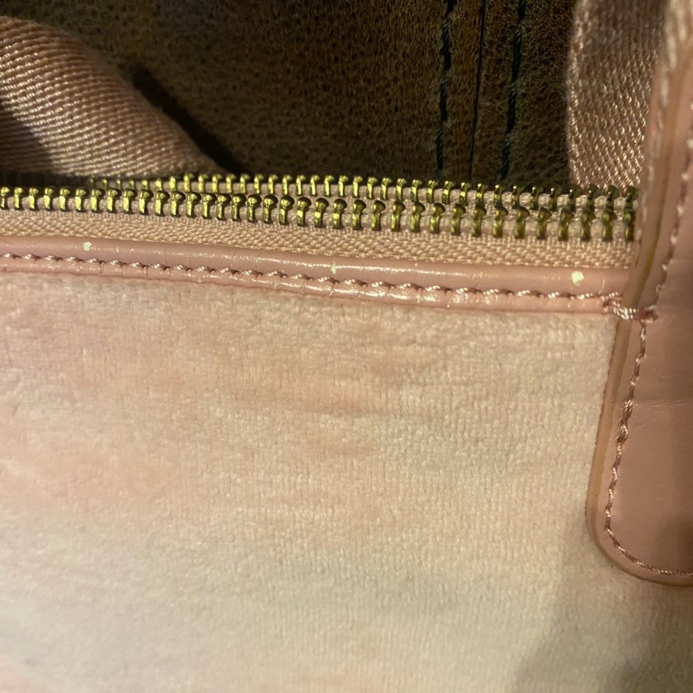 HTF Vintage Baby Pink Juicy Couture Crossbody Bag - Picture 9 of 9